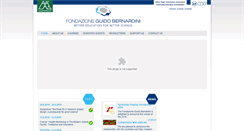 Desktop Screenshot of fondazioneguidobernardini.org